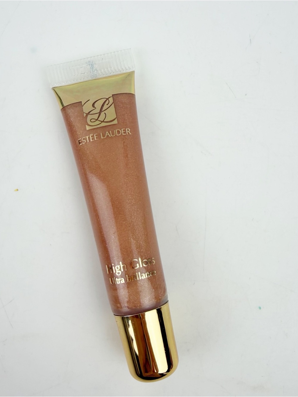 Estee Lauder High Gloss Ultra Brilliance Lip Gloss 03 Honey .27 oz New Old Stock